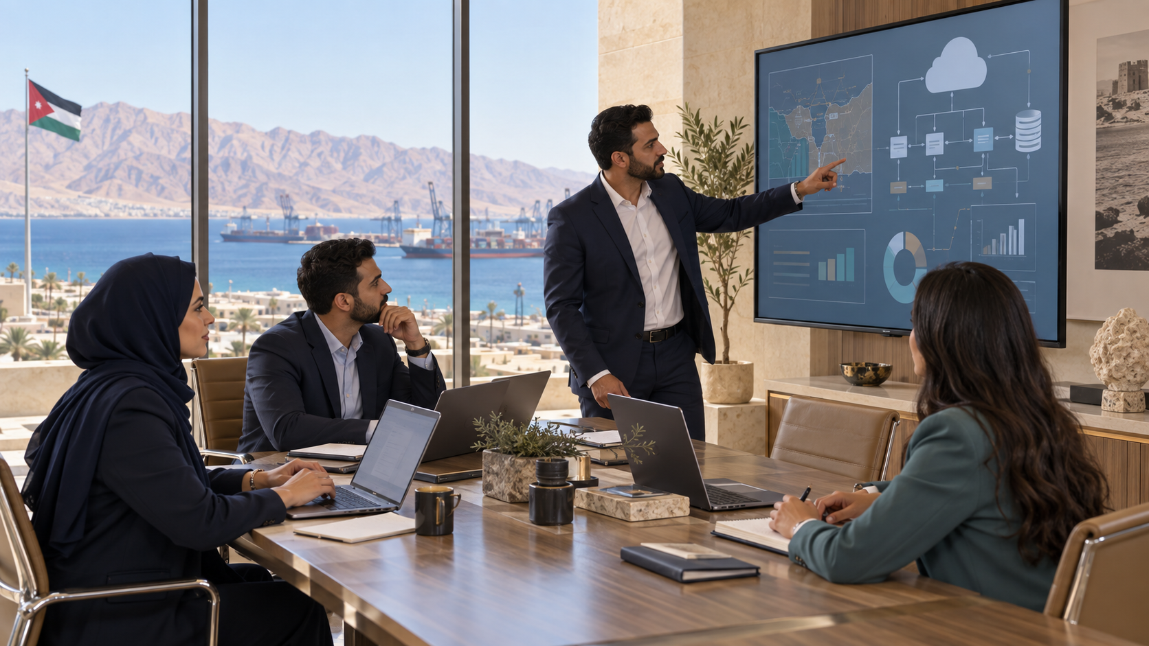 التقنية والأنظمة — أناقة الأردن